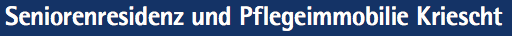 Seniorenresidenz und Pflegeimmobilie Kriescht
